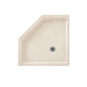 Swanstone SN00036MD.051 Universal Neo Angle 36 in. x 36 in. Solid Surface Single