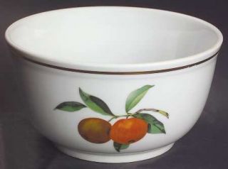 Royal Worcester Evesham Gold (Porcelain) 5 Pudding Bowl, Fine China Dinnerware
