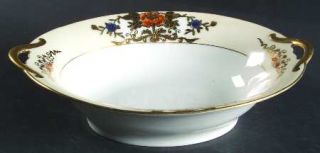 Noritake 42200 10 Oval Vegetable Bowl, Fine China Dinnerware   Raised Gold,Oran