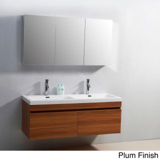 Virtu Usa Zuri 55 inch Double Sink Vanity