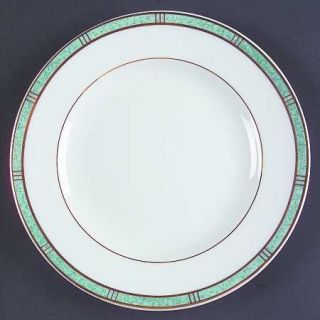 Bernardaud Antinea Vert Bread & Butter Plate, Fine China Dinnerware   Phoebe,Gre