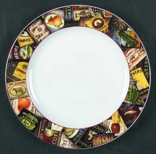 Sakura Homestead Pantry Dinner Plate, Fine China Dinnerware   Casual, Food Cans&