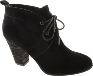 Womens Lucky Brand Unitas   Black Oiled Suede Boots
