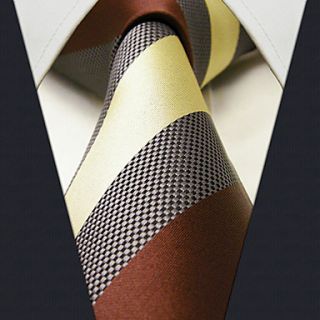 Mens Business Stripe Necktie
