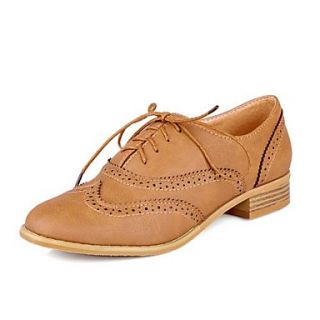 Faux Leather Flat Heel Comfort Flats Shoes (More Colors)