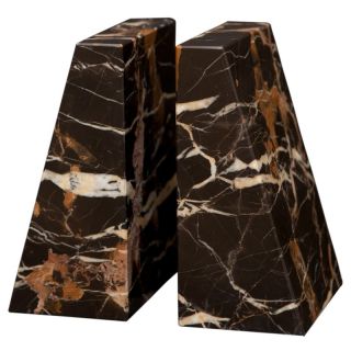 Designs By Marble Crafters Inc Zeus Bookends   Black and Gold   BE20 BG