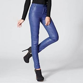 Womens Winter Slim Causal Thick Pants