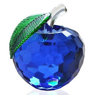 3.25H Modern Style Apple Crystal Collectibles