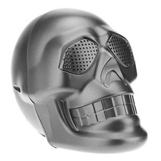 Skull Style Usb TFFm Radio Multimedia Speaker (Hx106)