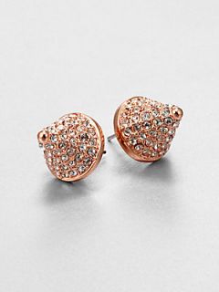 Eddie Borgo Cone Shaped Pave Earrings/Rose Gold   Rose Gold