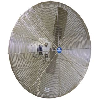 Schaefer Stainless Steel Circulation Fan   24in., 6928 CFM, 1/2 HP, 115 Volt,