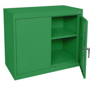 Sandusky Desk Height Cabinet EA11361830 Finish Green