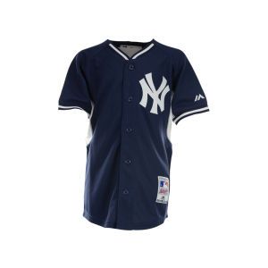 New York Yankees Majestic MLB Youth Cool Base BP Jersey