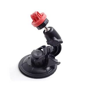 Red Universal Super Powerful Car Suction Cup Mount for GoPro Hero 3 / 2 / 1