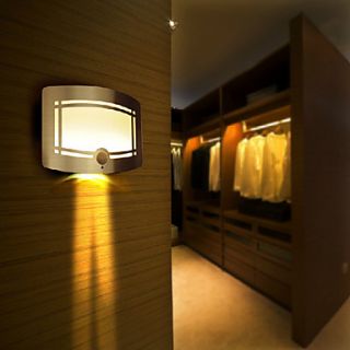 LED Wall Light, 8 Light, Modern Aluminum ABS Drawbench