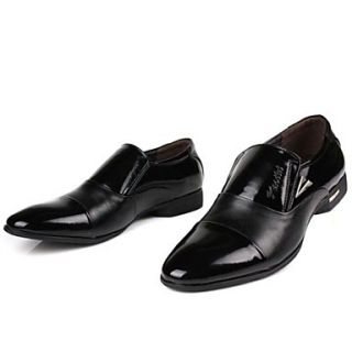 Leather Mens Flat Heel Comfort and Fashion Oxfords Shoes for Wedding/Evening