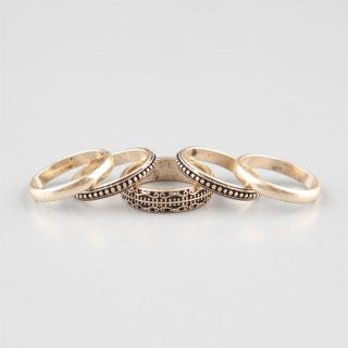 Piece Mixed Ring Set Gold In Sizes 7, 8 For Women 150488621
