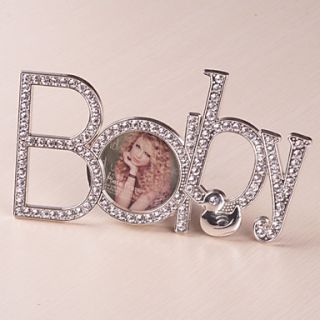 3H Modern Style Metal Baby Picture Frame