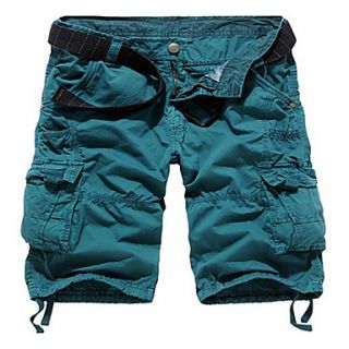 Mens Summer Straight Casual Shorts(without Belt)