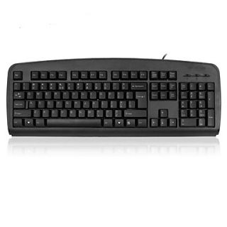 KB 8 PS/2 Wired Optical Waterproof Keyboard Mouse Suit with Mousepad