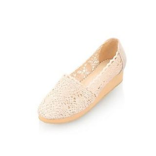 Cotton Flat Heel Comfort Flats with Hollow out Shoes(More Colors)