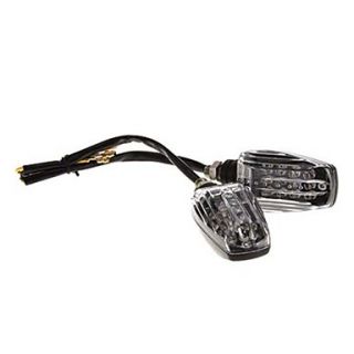 Motorcycle Remould Decoration 12LED Yellow Light Turnlight(2 Pieces)
