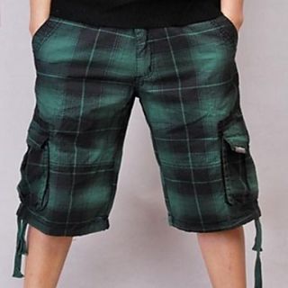 Mens Summer Casual Short Multi Pockets Pants Cargo Shorts