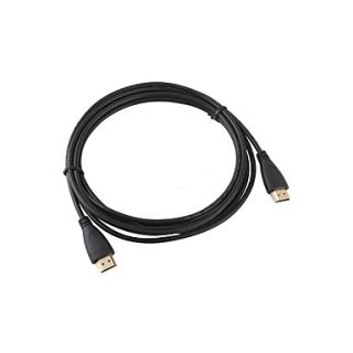 Ultra Thin 24K Gold Plated HDMI 1.4 Male To Male Connection Cable (3m Length)