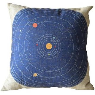 Solar System Decorative Pillow Cover
