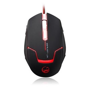 4000DPI and 1000Hz Mouse Rate Blue LED Wired Professional Gaming Mouse