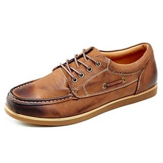 M.DUK New British Genuine Nubuck Upper Leather Mens Flat Shoes