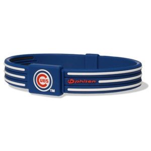 Chicago Cubs Phiten S Type Titanium Bracelet