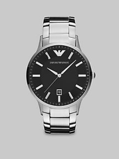Emporio Armani Classic Stainless Steel Watch   No Color