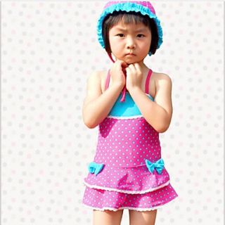 Girls Rainbow Stripe Swimwear