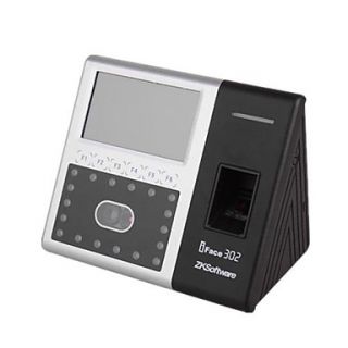 ZK Software iFace302 Fingerprint Facial 4.3TFT Touch Screen Recognition Attendance System