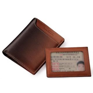 Top Genuine Leather Mens Cash Holder Casual Cash Holder Wallet for Business Men