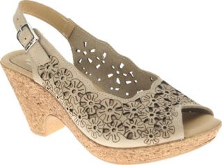 Womens Spring Step Trixiebelle   Beige Leather Casual Shoes