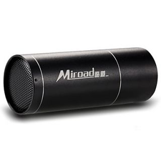 Miroad T2 Super Bass Music Speaker with Build in 4G Card for Bike Support TF Function