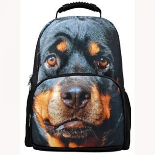 Veevan Unisexs Life like Cute Dog School Backpack