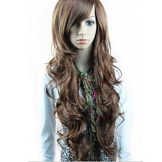 Synthetic Wigs Long Wavy Wigs Full Bang Wigs 3 Colors Available