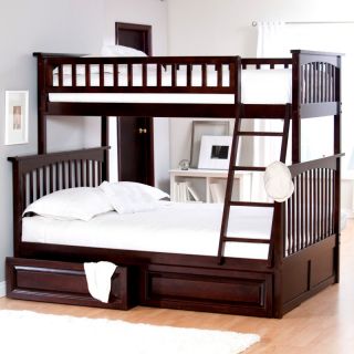 Columbia Twin over Full Bunk Bed   ATF208 12