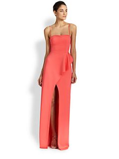 Black Halo Eminence Gown   Coral