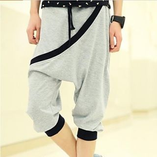 Mens Stylish Sports Casual Cropped Pants Short Harem Shorts(Except Acc)