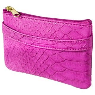 Merona Textured Zip Wallet   Pink