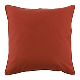 Modern Minimalist Orange Waterproof And Oil Proof Solid Decorative Pillow With Insert