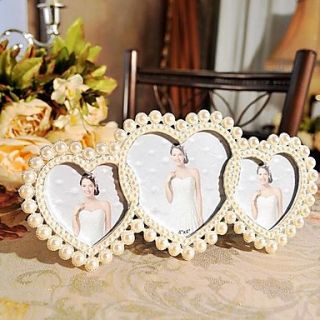 4Modern European Style Pearl Metal Picture Frame
