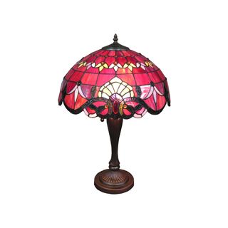 Ecota Tiffany Style 2 light Table Lamp