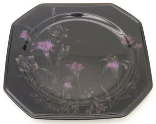 Mikasa Ebony Meadow 12 Chop Plate/Round Platter, Fine China Dinnerware   Pink&Y