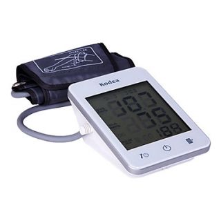 Arm Type Blood Pressure Monitor,Automatic Measurement of Systolic, Diastolic and Pulse with Time Date,Normal Type