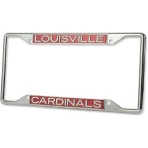 Louisville Cardinals Glitter Laser Frame